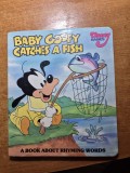 Carte cartonata pentru copii in limba engleza - baby goofy catches a fish - 1987