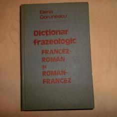 Dictionar frazeologic - francez roman si roman francez
