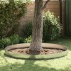 VidaXL &Icirc;mprejmuire pentru gazon Argintiu 450 x 25 cm Oțel galvanizat