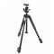 Kit trepied foto cu cap bila Manfrotto MK190X3-BH