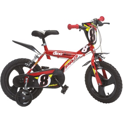 Bicicleta copii Dino Bikes 16&amp;#039; Pro-cross rosu foto
