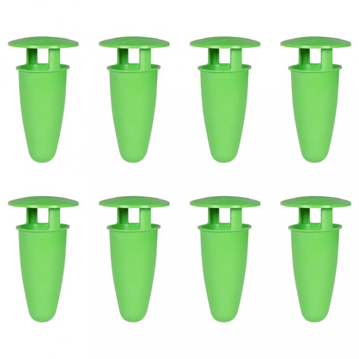 vidaXL Capcane pentru melci și melci 8 buc Verde