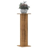vidaXL Suporturi de plante, 2 buc., stejar artizanal, 30x30x95cm, lemn 3307881