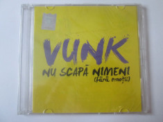 CD nou in tipla Vunk-Nu scapa nimeni(fara emotii),Mediapro Music 2012 foto