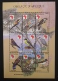 R.CENTRAFRICA -PASARI DIN AFRICA -1 M/SH.-MNH** - R CAF 182, Fauna
