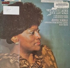 Richard Strauss - Jessye Norman, Kurt Masur &lrm;&ndash; Vier Letzte Lieder / 6 Orchesterlieder _ NM / VG vinil, LP, disc muzica clasica Philips Olanda 1983