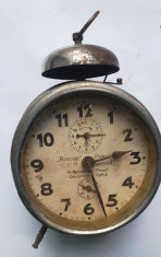 Ceas de masa vintage ptr colectie si reparatii ROSCOP Patent Ploesti foto