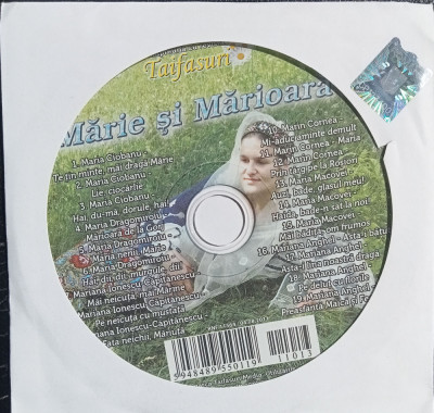 CD Marie si Marioara compilatie revista Taifasuri muzica populara foto