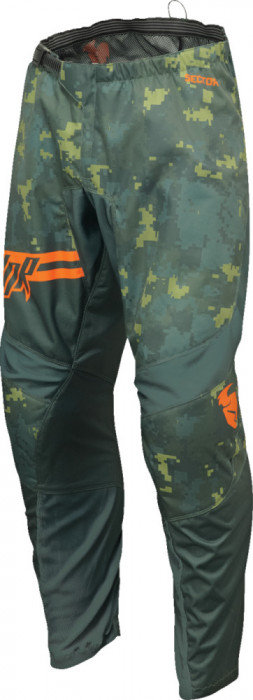 Pantaloni atv/cross Thor Sector Digi Camo, culoare verde/camo, marime 42 Cod Produs: MX_NEW 290111045PE