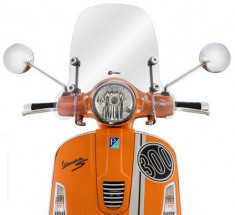 Parbriz mediu transparent Vespa Granturismo - GT - GTS - GTS Touring - Super GTS 125-200-250-250-300cc foto