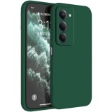 Husa Soft Touch, slim, ALC Mobile, anti soc, compatibila cu Xioami Redmi 15, Verde Inchis Tpu