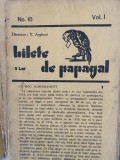 Bilete de papagal 1937-1938 nr. 16 vol. 1 Arghezi