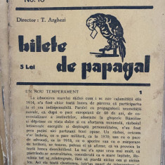 Bilete de papagal 1937-1938 nr. 16 vol. 1 Arghezi