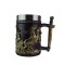 Halba de bere Roman Soldier, 500 ml, inox+rasina, Multicolora