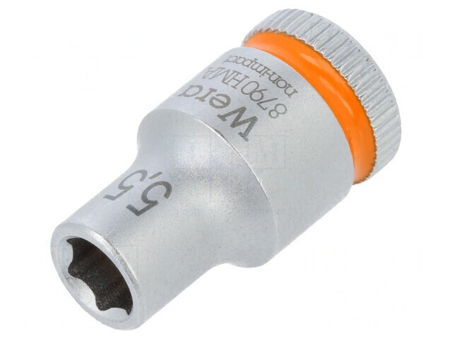 Tubulară HEX 5,5mm 1/4 oțel crom-vanadium