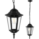 Lampa suspendata Victoria, pentru exterior, LED soclu E27, lungime totala lant 45 cm, masterLED