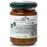 Pesto Rosu din Busuioc si Rosii Uscate fara Gluten Ecologic/Bio 130g