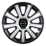 Cumpara ieftin Set 4 Capace Roti pentru Nissan Nou, model Flash Mix, R14, NISSAN