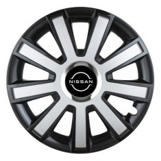 Set 4 Capace Roti pentru Nissan Nou, model Flash Mix, R14, NISSAN