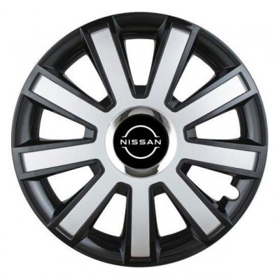 Set 4 Capace Roti pentru Nissan Nou, model Flash Mix, R14, NISSAN foto