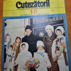 revista cutezatorii - 12 ianuarie 1984 - ziua de nasterea a elenei ceausescu