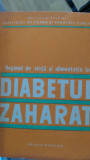 Regim de viata si alimentatie in diabetul zaharat Roda Visinescu 1975