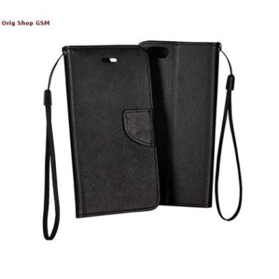Husa Flip Fancy LG F70 D315 Negru foto