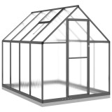 Cumpara ieftin Sere cu cadru de baza, antracit, 224x169x202 cm, aluminiu