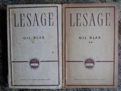 GIL BLAS - Lesage (2 volume) foto