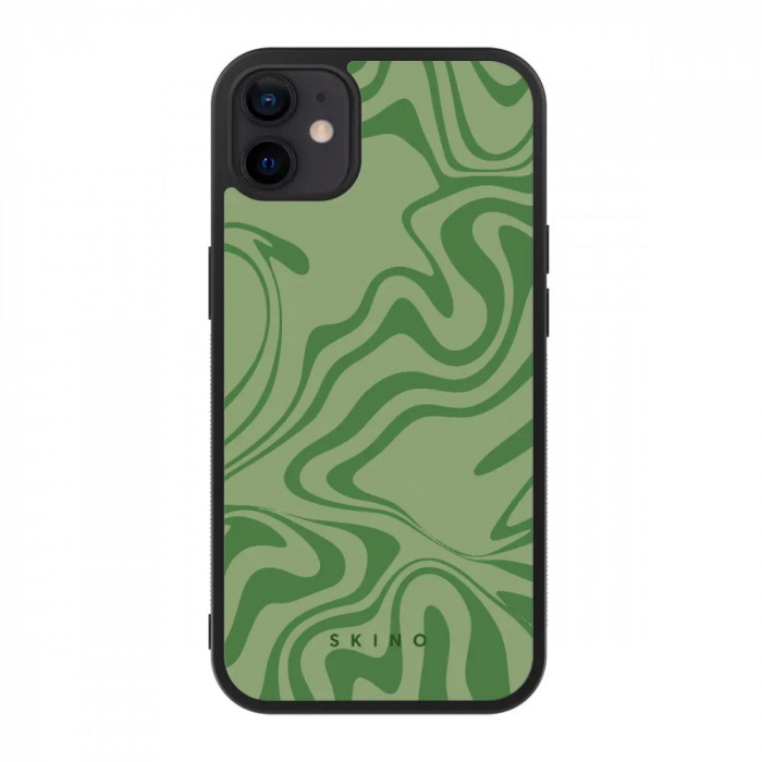 Husa iPhone 12 - Skino Green Apple, verde