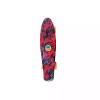 Penny board cu roti de silicon +5 ani Rosu