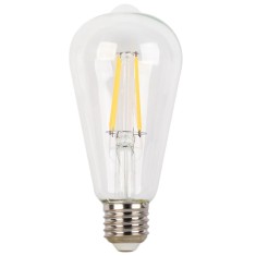 Bec LED filament Hoff clasic ST64 E27 8W 960lm lumina calda 2700 K