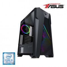 Sistem desktop Gaming Powered by ASUS Force One V5 TUF Edition Intel Core i5-9400F Hexa Core 2.9 GHz 16GB RAM DDR4 Placa video ASUS nVidia GeForce GTX foto