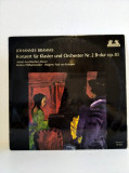 Brahms / Konzert F&uuml;r Klavier Und Orchester Nr. 2 B-dur Op. 83, vinil VG++, Clasica