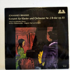 Brahms / Konzert Für Klavier Und Orchester Nr. 2 B-dur Op. 83, vinil VG++