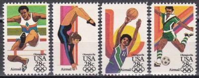 SUA 1983 - Jocurile Olimpice - Los Angeles, PA, MNH foto