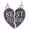 Pandantiv, jolie silver, argint 925, model inima best friend, 1 g, 10x12 mm