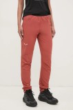 Salewa pantaloni de exterior Agner Light 2 culoarea portocaliu, 00.0000028563