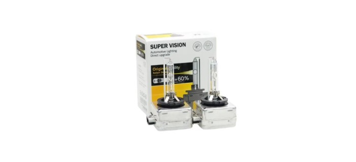 Set 2 Becuri Xenon D1S SuperVision 6000K