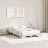 vidaXL Cadru de pat 120x200 cm din lemn masiv de pin