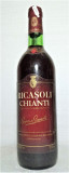 B8 -vin ROSU CHIANTI BARONE RICASOLI, DOC, cl 75 gr 11,5 recoltare 1979, Sec, Europa