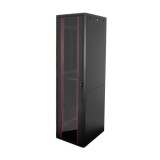 Rack de podea PRO SERIES 47U 19'' 600x800, capacitate 1000 kg, RAL 9005, asamblat ASY-47U-6080PRO