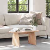 vidaXL Masă de cafea Natural 80 x 40 x 35 cm Lemn de brad solid
