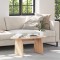 vidaXL Masă de cafea Natural 80 x 40 x 35 cm Lemn de brad solid