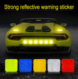 Set 10 buc sticker reflectorizant PATRAT (10 buc, 4cm x 4cm), 4World
