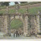 bnk cp Alba Iulia - Cetate , poarta 1 - carte postala QSL circulata