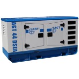 AGT 44 DSEAP - Generator de uz general 35 kW - - 57 CP 100 l pornire electrica motorina insonorizat protectie termica senzor lipsa ulei protectie supr