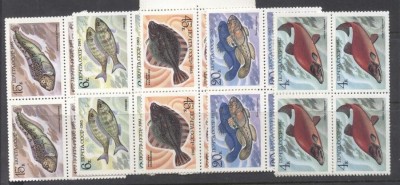 Russia 1983 Fishes x 4 MNH DC.075 foto