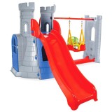 Cumpara ieftin Centru de joaca Pilsan Castle Slide and Swing Set grey