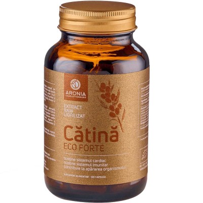 Catina Eco Forte Extract Raw Liofilizat 120 capsule vegetale Aronia Charlottenburg foto